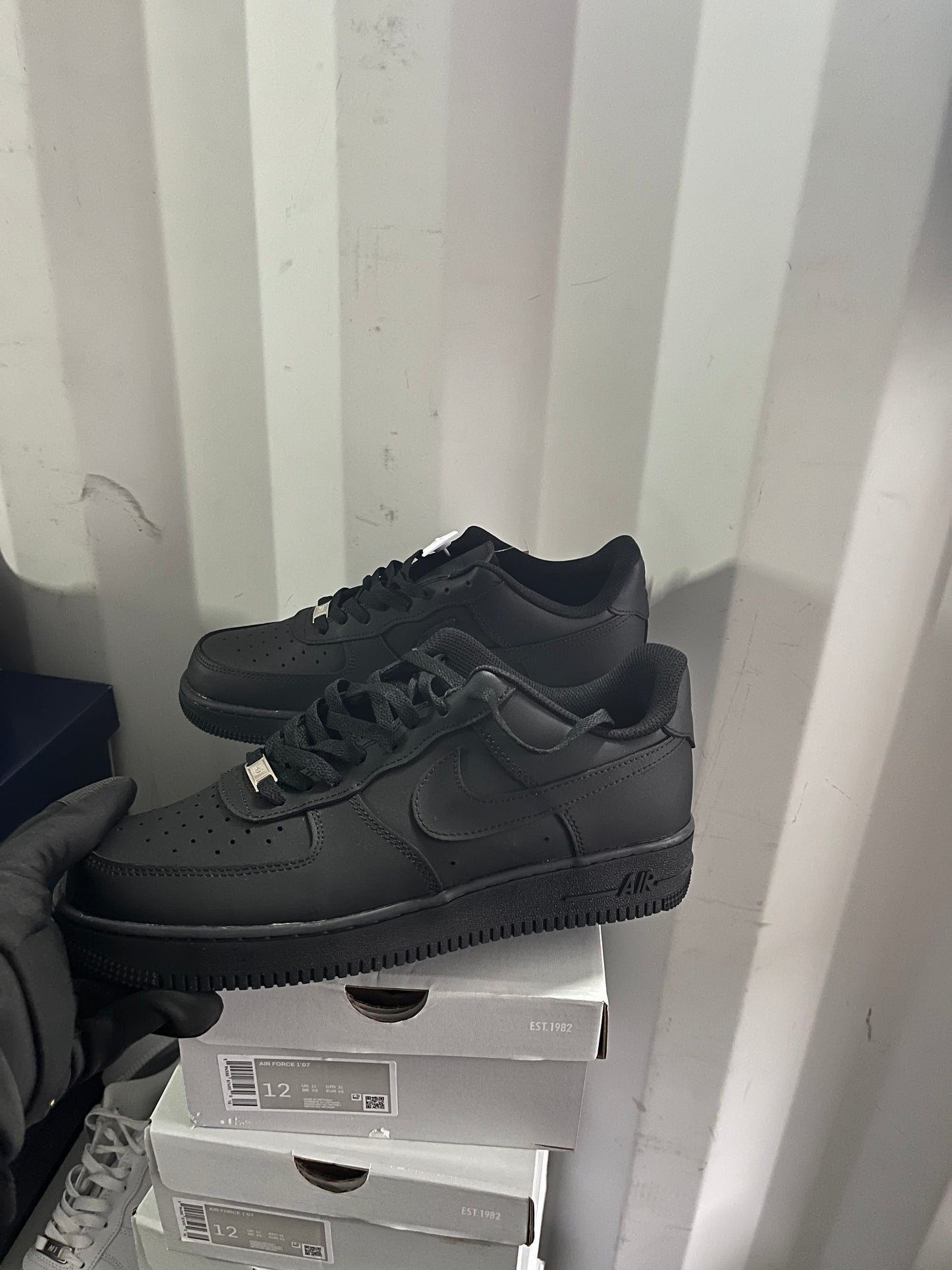 Black AF1s