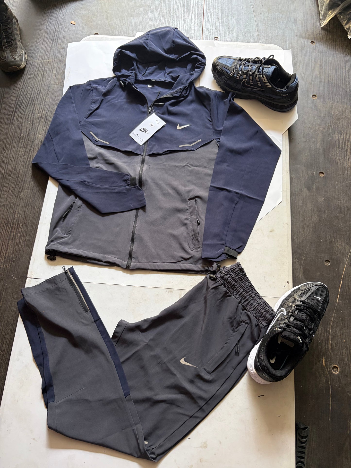Navy swoosh miller