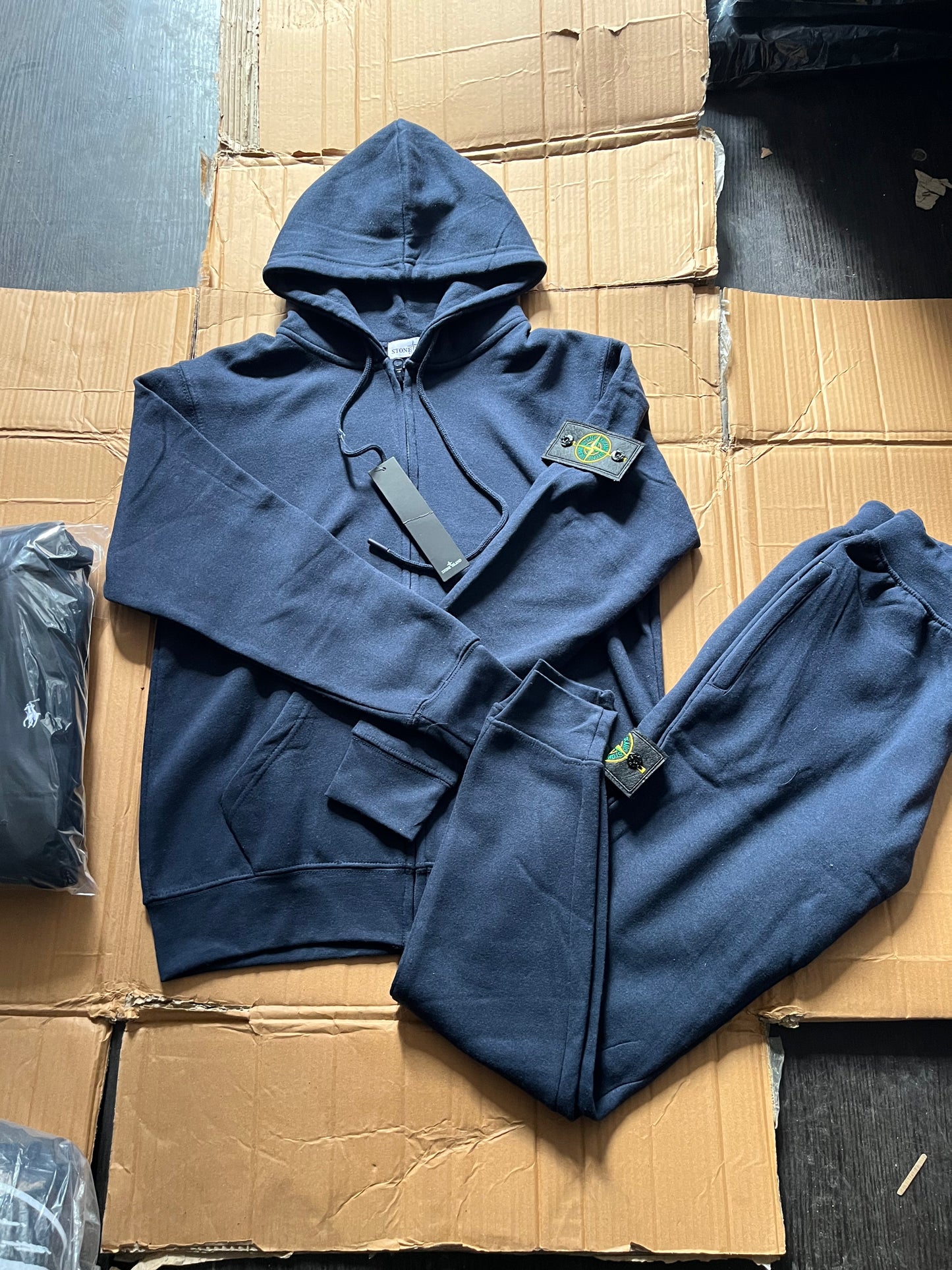 Navy stone tracksuit