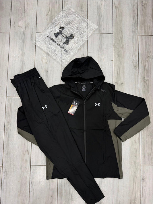 Under tracksuit